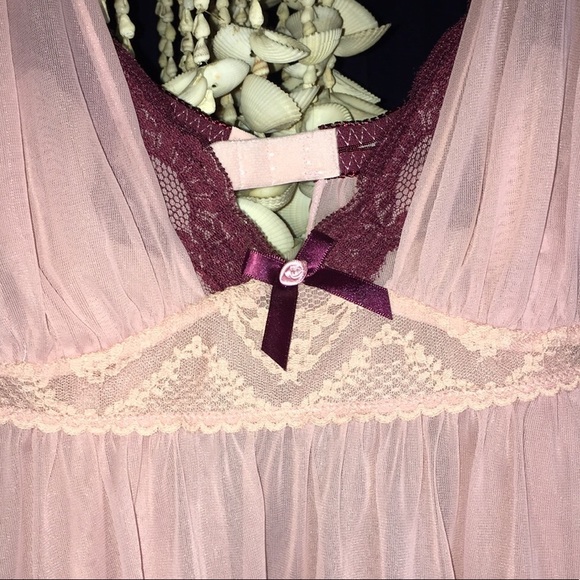 Victoria’s Secret VS Sexy Little Things Sheer Top See Through Sleep Lingerie - Picture 5 of 9